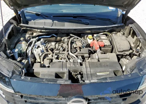 2025 Nissan Kicks Sv из США, поврежденный, VIN 3N8AP6CA4SL363547